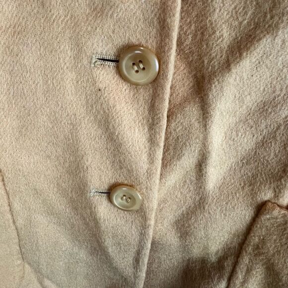 Pendleton Women's Vintage Wool Blazer Mustard Yellow Size S Formal - Picture 4 of 7